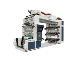 Máquina de impresión flexográfica apilada